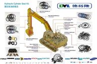 90 Shore A Excavator Spare Parts Mechanical Oil Seal Kit Heat Resistance
