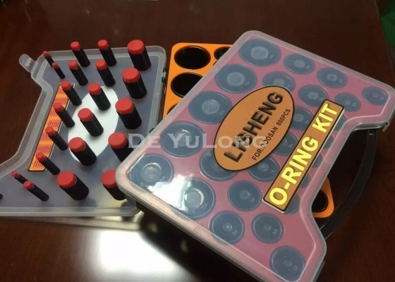 Grande giunto circolare Kit Box For Doosan Excavator 800pcs del DH in una scatola di plastica